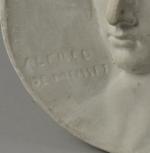 Pierre-Jean DAVID D'ANGERS (1788 - 1856), d'après.Moulage en plâtre d'un...