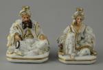 PARIS. JACOB PETIT (1796-1868).PAIRE de FLACONS à senteurs en porcelaine...