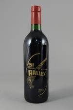BORDEAUX, Cuvée Halley, 1985. 6 bouteilles commémorative du passage de...