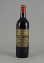 MARGAUX, Château Brane-Cantenal, 1987. 1 bouteille, rouge.Niveau : 18 mm.