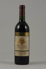 SAINT-ESTEPHE, Haut Marquis, 1996. 1 bouteille.Niveau 16 mm.