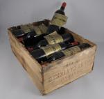 MARGAUX, Château Brane-Cantenac 1977. 12 bouteilles dans leur caisse en...