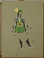 Serge IVANOFF (Moscou, 1893 - 1983).Le Prince et Danseuse.Maquettes de...