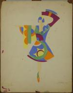 Serge IVANOFF (Moscou, 1893 - 1983).Le Prince et Danseuse.Maquettes de...