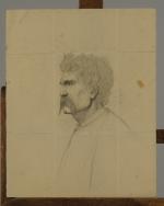 Charles Louis Lucien MÜLLER (Paris, 1815 - Paris, 1892).Portraits d'hommes.Études....