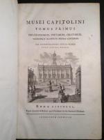 MUSEUM CAPITOLINUM. Musei Capitolini tomus primus philosophorum, poetarum, oratorum, virorumque...