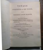 NORDEN, Frédéric-Louis. Voyage d'Egypte et de Nubie, par Frédéric-Louis Norden....