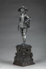 François RUDE (Dijon,1784 - Paris,1855)Louis XIII adolescent.Esquisse modelée. Statuette en...