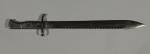 BAIONETTE ersatz type Mauser 1898 du Génie.Poignée en fer. Lame...