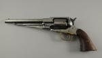 REVOLVER REMINGTON, modèle 1861, huit coups, calibre 44 (Army). Canon...