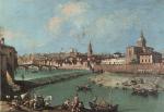 Giuseppe ZOCCHI (Florence, 1711-1767). Florence: Vue de l'Arno et du...
