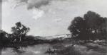RIGOLOT Albert-Gabriel (1862-1932). Bord de rivière animé. Huile sur toile....