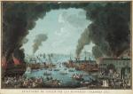 Zacharie-Félix DOUMET (Toulon 1761 -Draguignan 1818) 
L'évacuation du port de...