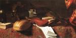 Bartolomeo BETTERA (Bergame, 1639 -après 1687) 
Nature morte aux instruments...