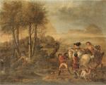 Jacques-François SWEBACH-DESFONTAINES (Metz, 1769 – Paris, 1823) :
La chasse au...