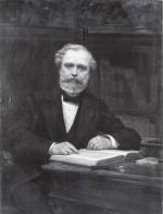 Karl CARTIER (1855-1925). Portrait de Charles GOUNOD. Huile sur toile...