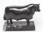 HASELTINE Herbert (1877-1962). ABERDEEN « ANGUS BULL ». Bronze à...