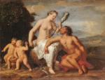 HOET Gérard (Zalt-Bommel, 1642 - La Haye, 1733). 
Hercule et...