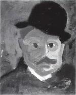 VLAMINCK : CHATOU 1905 
André Derain 
Portrait de Vlaminck, c....