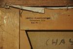 Roger CHASTEL (1897-1981)"La cage orange"Toile signée en bas à droite...