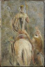 Wladyslaw Ad. Alojzy JAHL (1886-1963)Don Quichotte, 1935Toile contresignée au dos41...