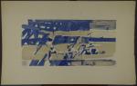 Arpad SZENES (1897 - 1985)"La Jetée"Lithographie signée en bas à...