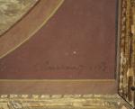 Charles-Louis CLERISSEAU (1721-1820)Personnages dans des ruines antiquesAquarelle gouachée, signée et...