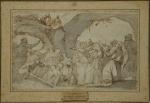 Sebastiano RICCI (1659-1734), attribué àLa résurrection de Lazare.Plume et encre...
