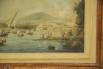 Louis Augusyte LAMY (1746 - 1831)Marseille, entrée du port -...