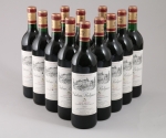 HAUT-MÉDOC. Château Belgrave, 1989. 12 bouteilles. Caisse bois (ouverte pour...