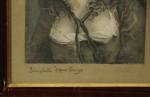 Jean-Baptiste GREUZE (1725-1805), d'après."Simplicité"Épreuve en couleurs, avec signature et inscription...