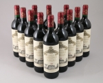 MARGAUX. Château Labégorce, 1995. 12 bouteilles. Caisse bois (ouverte pour...