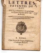 [COMMERCE - FOIRES et MARCHÉS] - Lettres patentes, édits, déclarations,...