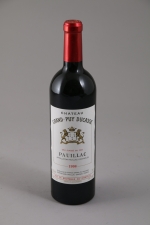 PAUILLAC. Château Grand Puy Ducasse, 1998. 12 bouteilles. Caisse bois...