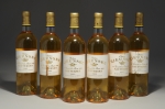 SAUTERNES - Château Rieussec - 2003 - 6 bouteilles.
2 étiquettes...