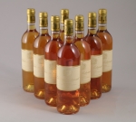 SAUTERNES. Château Suduiraut, 1999. 8 bouteilles. 1er cru.