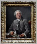 Jean-François COLSON (Dijon 1733 - Paris 1803)Portrait "dit" du Chansonnier...