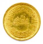 Égypte République (1858-1971) 5 pounds en or (mort du président...