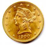 Etats Unis d'Amérique 10 Dollars (tête de Liberté) 1900 Philadelphie....