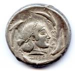 Sicile - Syracuse Règne de Gélon (485-479) Tétradrachme d'argent. Boehringer...