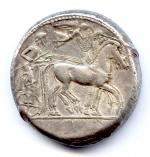 Sicile - Syracuse Règne de Gélon (485-479) Tétradrachme d'argent. Boehringer...