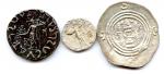 Lot de trois monnaies grecques en argent : deux de...