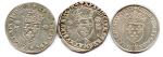 Lot de trois testons d'argent d'Henri II (1547-1559) : Teston...