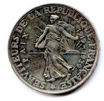 IIIe République (1871-1940) Essai module 20 Francs en argent 1929...