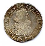 Brabant - Philippe IV d'Espagne (1621-1665) Ducaton d'argent "à la...