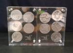 Dix médailles en argent massif émises en 1975 Les Dix...