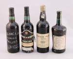 PORTO. 3 bouteilles : Verdelho Madeira Solera 1965, Henriques y...