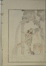 HOKUSAI (1760-1849)Manga, volume 13.23 x 15,5 cm.