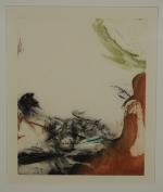 ZAO WOU-KI (1921-2013), d'aprèsComposition abstraite.Lithographie en couleurs.32 x 26 cm.