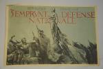 René LELONG (1871-1938)."3E Emprunt de la Défense Nationale" affiche imprimée...